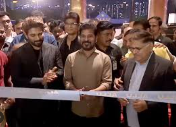 సీఎం రేవంత్ రెడ్డి చేతులమీదుగా ‘అల్లు సినిమాస్’ మల్టీప్లెక్స్ ప్రారంభం