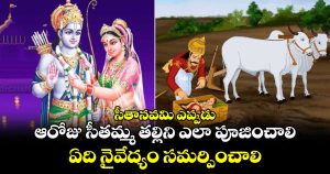 ఈరోజు సీతా నవమి ప్రాముఖ్యత పూజా విధానం